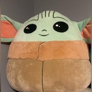 BNWT 20" baby yoda squishmallow